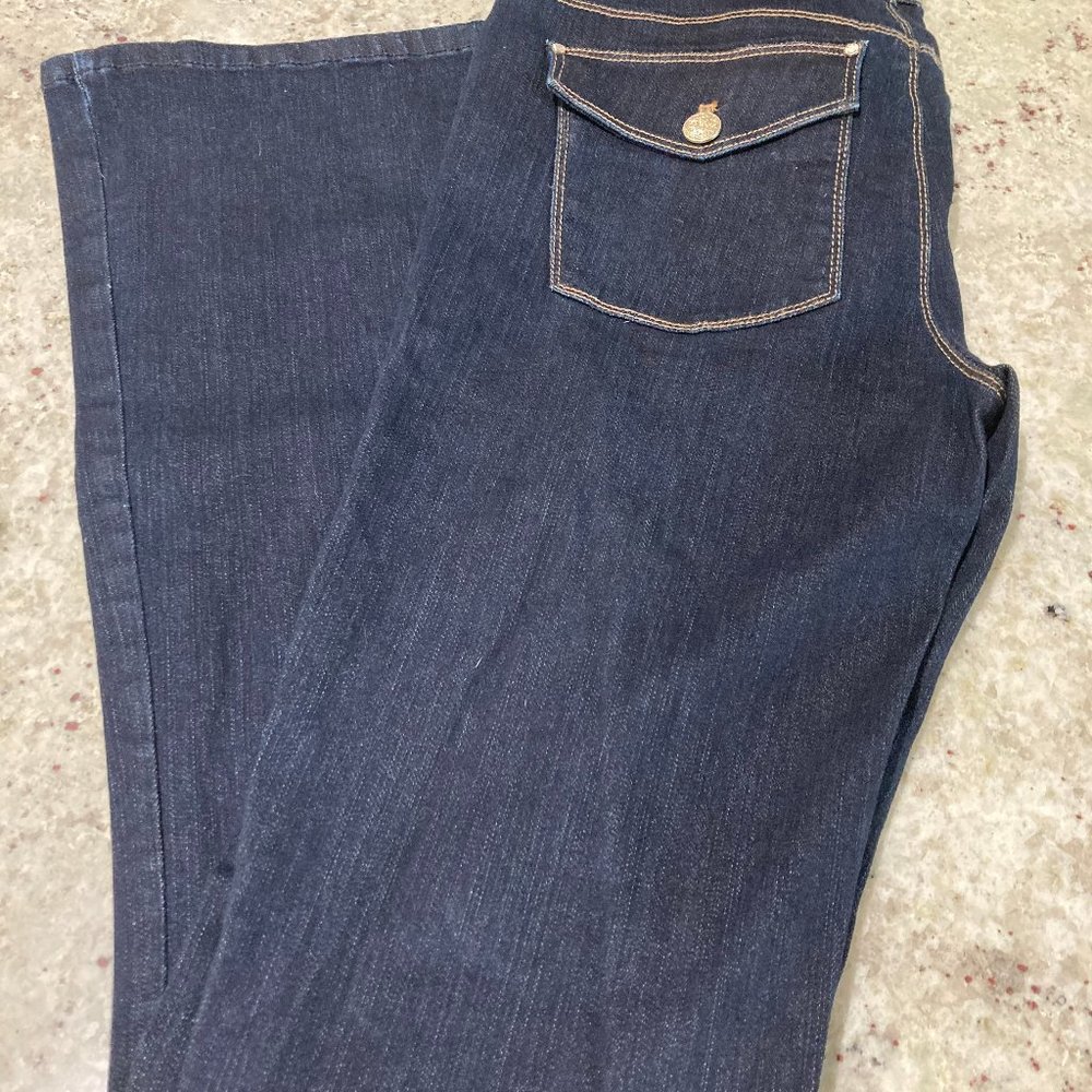 White House Black Market Wide Leg Jeans